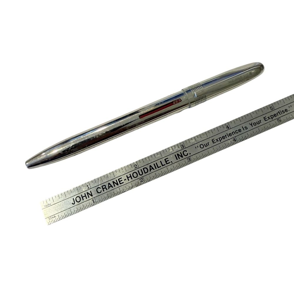 Vintage Wearever Multi-Color Retractable Ballpoint Pen Chrome Metal USA 5.5"